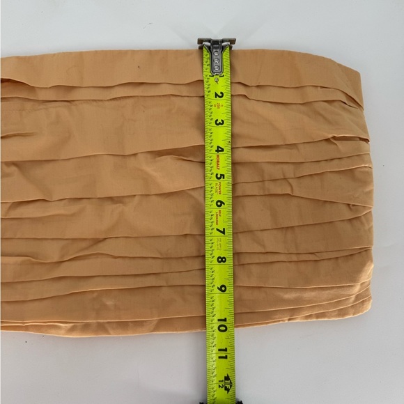 Abercrombie & Fitch Strapless Poplin Ruched Top - Picture 6 of 9